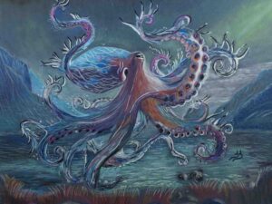 Nautilus - Original Pastel Painting
