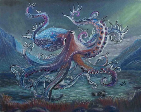 Nautilus - Original Pastel Painting